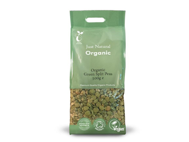 Green Split Peas - Organic