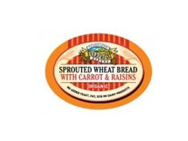 Carrot & Raisin Sprouted Wheat Bread