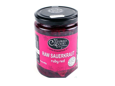 Raw Sauerkraut - Ruby Red