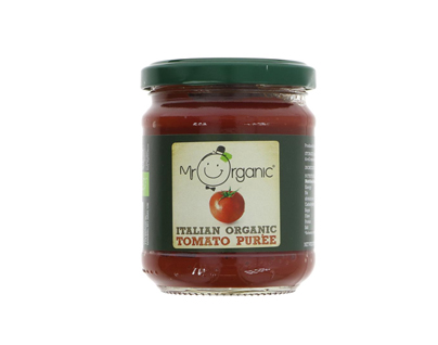 Organic Tomato Puree in jar