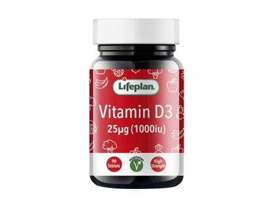 Vitamin D3 1000iu - 90 tablets
